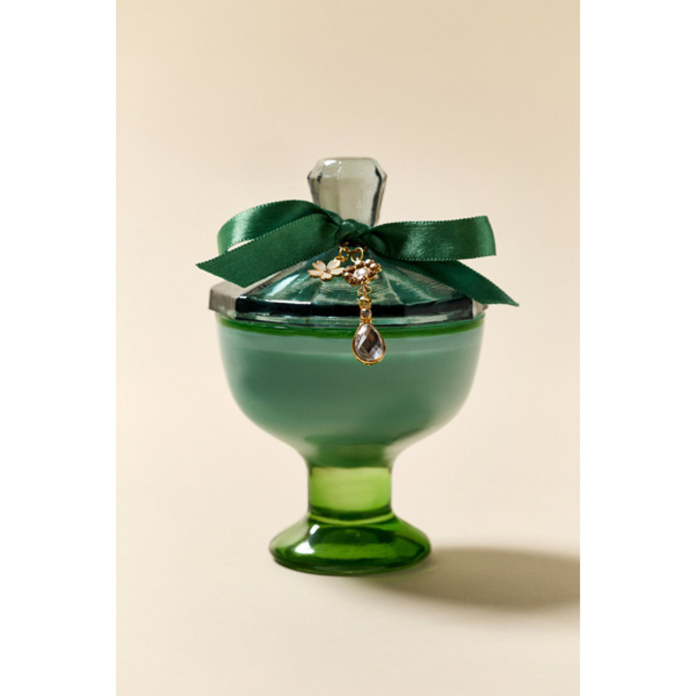 Urban Outfitters Green Glass Trinket Dish